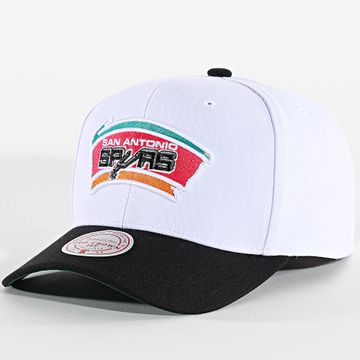 Mitchell and Ness - Cappello NBA Team 2 Tone 2.0 HHSS5131 Bianco Nero