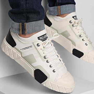 Palladium - Scarpe da ginnastica Ace City Shell Lo 2 74452 Crema Bianco