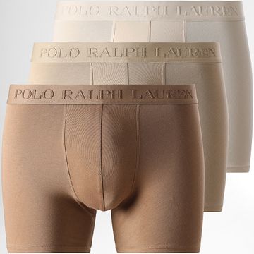 Polo Ralph Lauren - Confezione da 3 boxer 714966105003 Beige scuro Beige chiaro