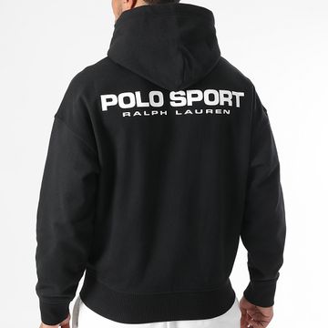 Polo Ralph Lauren - Felpa con cappuccio con logo nero