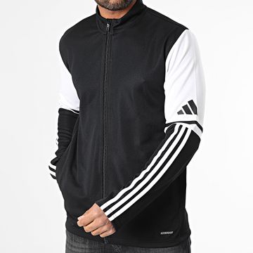 Adidas Sportswear - SQ25 Giacca con zip JE2774 Nero Bianco