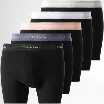 Calvin Klein - Confezione da 5 boxer NB3794A nero