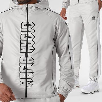 MA9 Mafia Nueve - Tuta BRAB 2.0 Carbon Cloud Grey