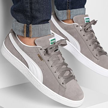 Puma - Scarpe da ginnastica Suede Classic 399781 Cast Iron Puma Bianco