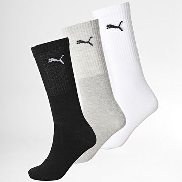 Puma - Confezione da 3 paia di calzini 100000945 Bianco Grigio Nero