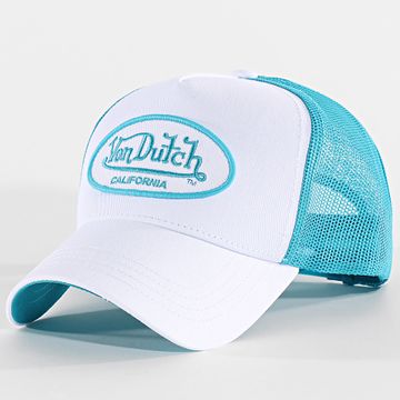 Von Dutch - Cappello Trucker Fluo 03 Bianco Blu
