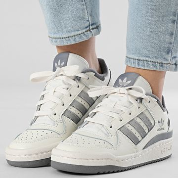 Adidas Originals - Forum Low CL Sneakers Donna JI0405 Cloud White Grey Three Grey Two