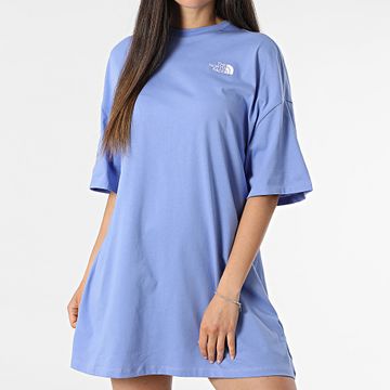 The North Face - Vestito donna Essential Tee Shirt A87NF Azzurro