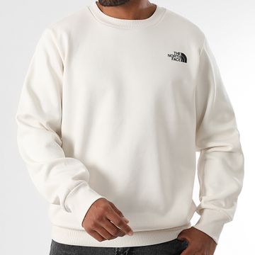 The North Face - Felpa girocollo Semplice Cupola A89FB Bianco
