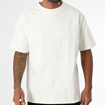 Uniplay - Maglietta oversize grande 185 beige chiaro