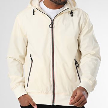 American People - Giacca Val Ecrù con cappuccio e zip