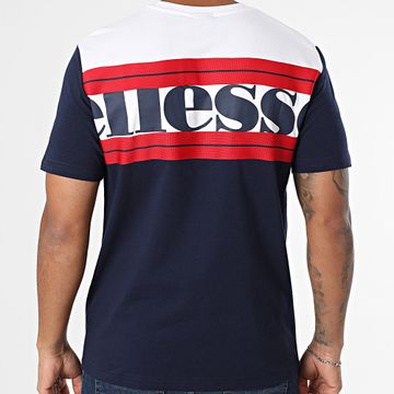 Ellesse - Maglietta Macchio SHZ22108 Bianco Navy