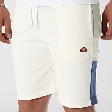 Ellesse - Pantaloncini da jogging a righe Turi SHZ17435 Beige chiaro