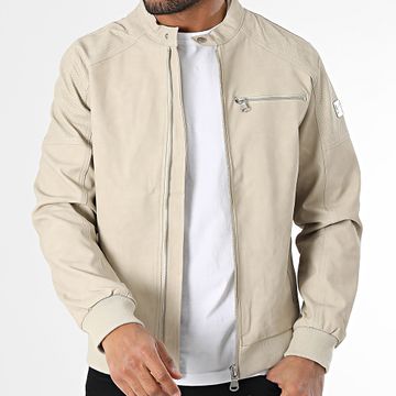 Kaporal - Giacca biker beige Lirak
