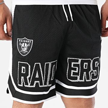 New Era - NFL Graphic Las Vegas Raiders Pantaloncini da jogging 60596395 Nero