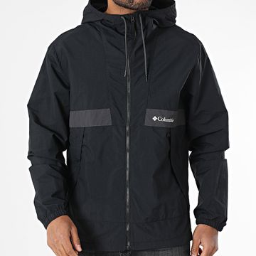 Columbia - Spire Valley Giacca a vento con cappuccio 2117051 Nero