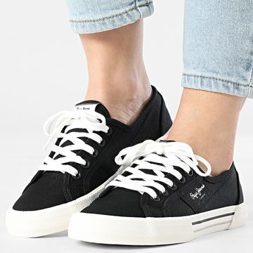 Pepe Jeans - Sneakers Brady Basic Donna PLS31287 Nero