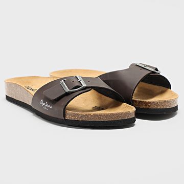 Pepe Jeans - Claquettes Bio M Single Kansas PMS90107 Brown