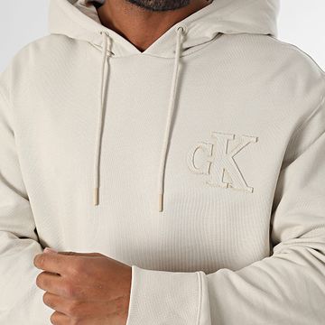 Calvin Klein - Felpa con cappuccio 7245 Beige