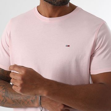 Tommy Jeans - Maglietta Tjm Xslim Jersey 4411 Rosa