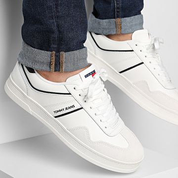 Tommy Jeans - Le scarpe da ginnastica Greenwich Leather 1571 Ecru