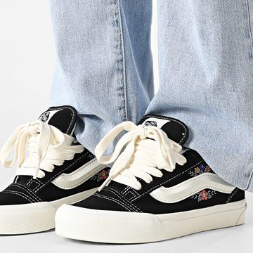Vans - Sneakers Knu Skool Donna D75F2B1 Nero Floreale