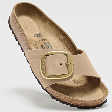 BIRKENSTOCK - Sandali donna Madrid Grande Fibbia Beige