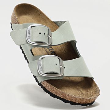 BIRKENSTOCK - Sandali da donna Arizona Big Buckle Verde chiaro