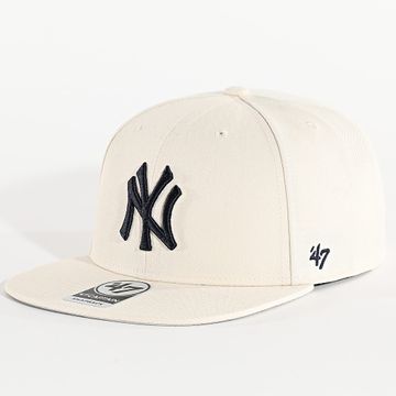 '47 Brand - Capitano NY Yankees Cappello Snapback Beige