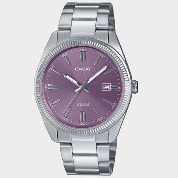 Casio - Orologio da polso MTP-1302PD-6AVEF Argento Viola