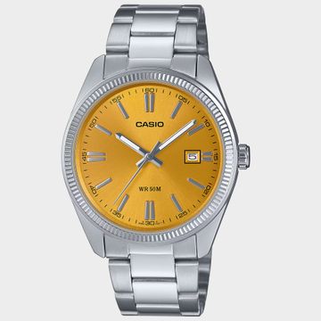Casio - Collezione di orologi MTP-1302PD-9AVEF Argento Giallo