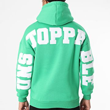 Black Industry - Felpa con cappuccio Stockolm Verde