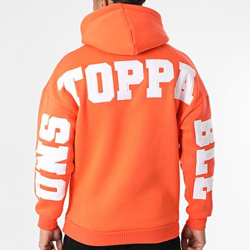 Black Industry - Felpa con cappuccio Stockolm Orange