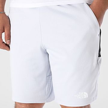 The North Face - Pantaloncini da jogging in pile A893T Grigio chiaro