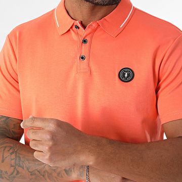 Le Temps Des Cerises - Aron ML222 Polo a maniche corte arancione