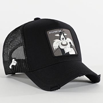 Capslab - Cappello trucker Sylvester nero