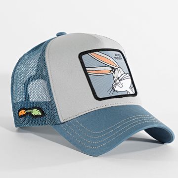 Capslab - Cappello Trucker Bugs Bunny Grigio Blu