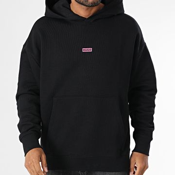 HUGO - Nazardo Felpa con cappuccio 50510724 Nero