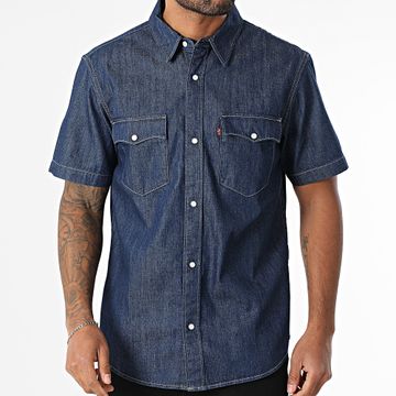 Levi's - Jean A5722 Camicia a maniche corte Blu Raw