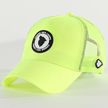 Comme Des Loups - Neo Trucker Cap giallo fluo