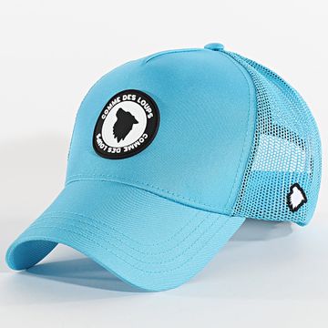 Comme Des Loups - Cappello Trucker Neo Blu