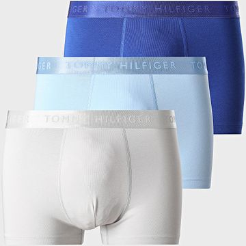Tommy Hilfiger - Set di 3 boxer 2760 Blu Reale Grigio Azzurro