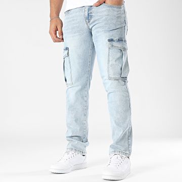 Classic Series - Jeans Cargo Slim 119 lavaggio blu