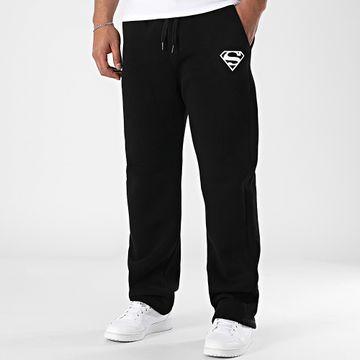 DC Comics - Pantaloni da jogging a gamba larga con logo nero