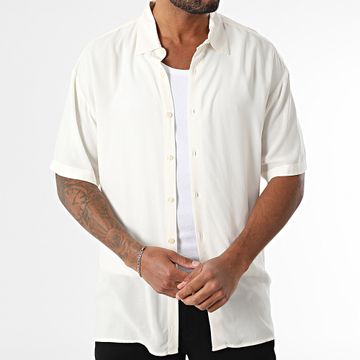 Jack And Jones - Joshua - Camicia a maniche corte beige chiaro