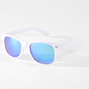 Urban Classics - TB3718 Occhiali da sole a specchio bianco blu