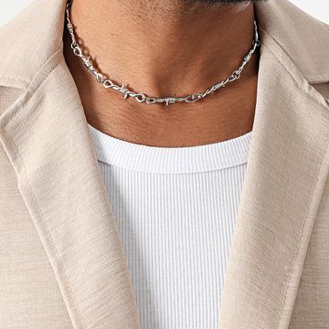 Urban Classics - Collana TB4333 Argento