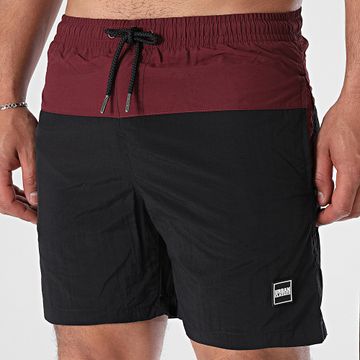 Urban Classics - Short De Bain TB1026 Nero Bordeaux