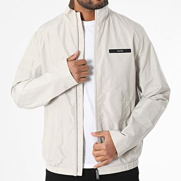 Calvin Klein - Giacca con zip Essential Nylon 4111 Beige