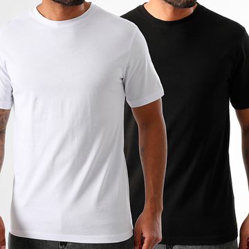 LBO - Set di 2 camicie regular fit 3814 bianco nero
